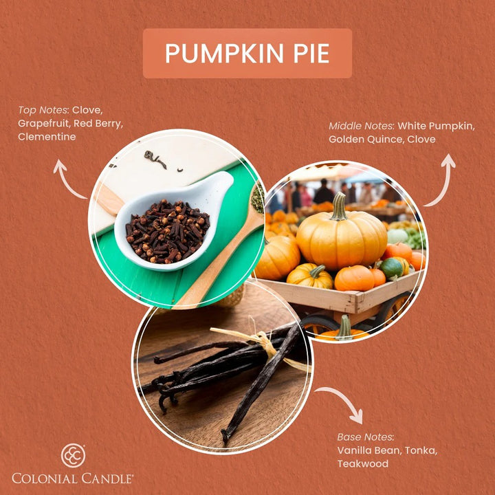 Pumpkin Pie Classic Oval Candle, 8oz