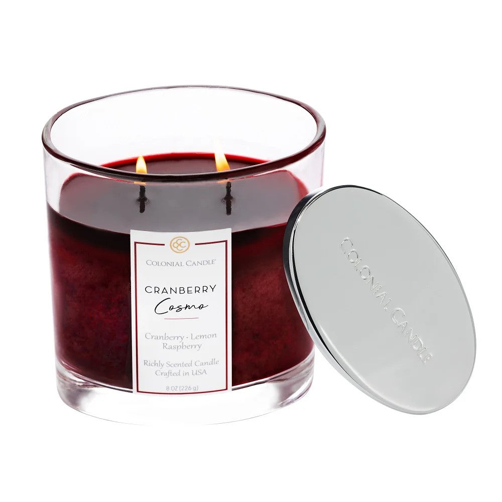 Cranberry Cosmo Classic Oval Candle, 8oz