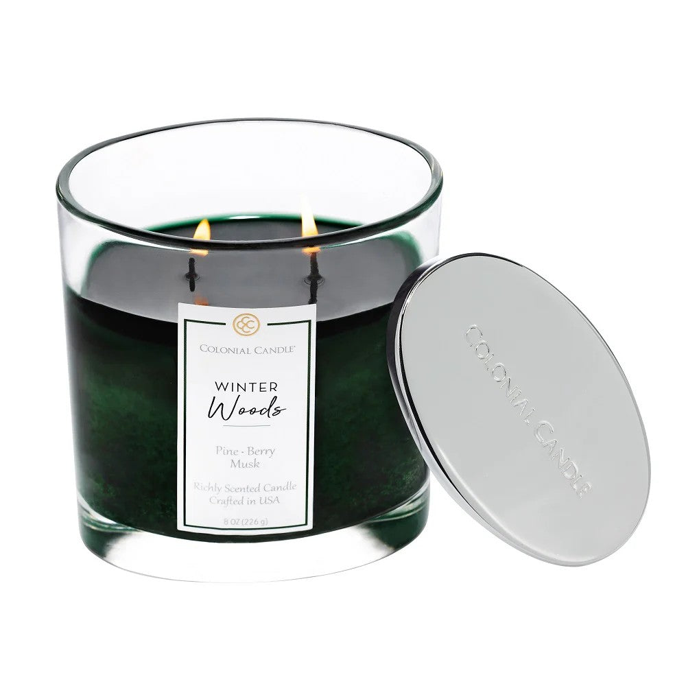 Winter Woods Classic Oval Candle, 8oz