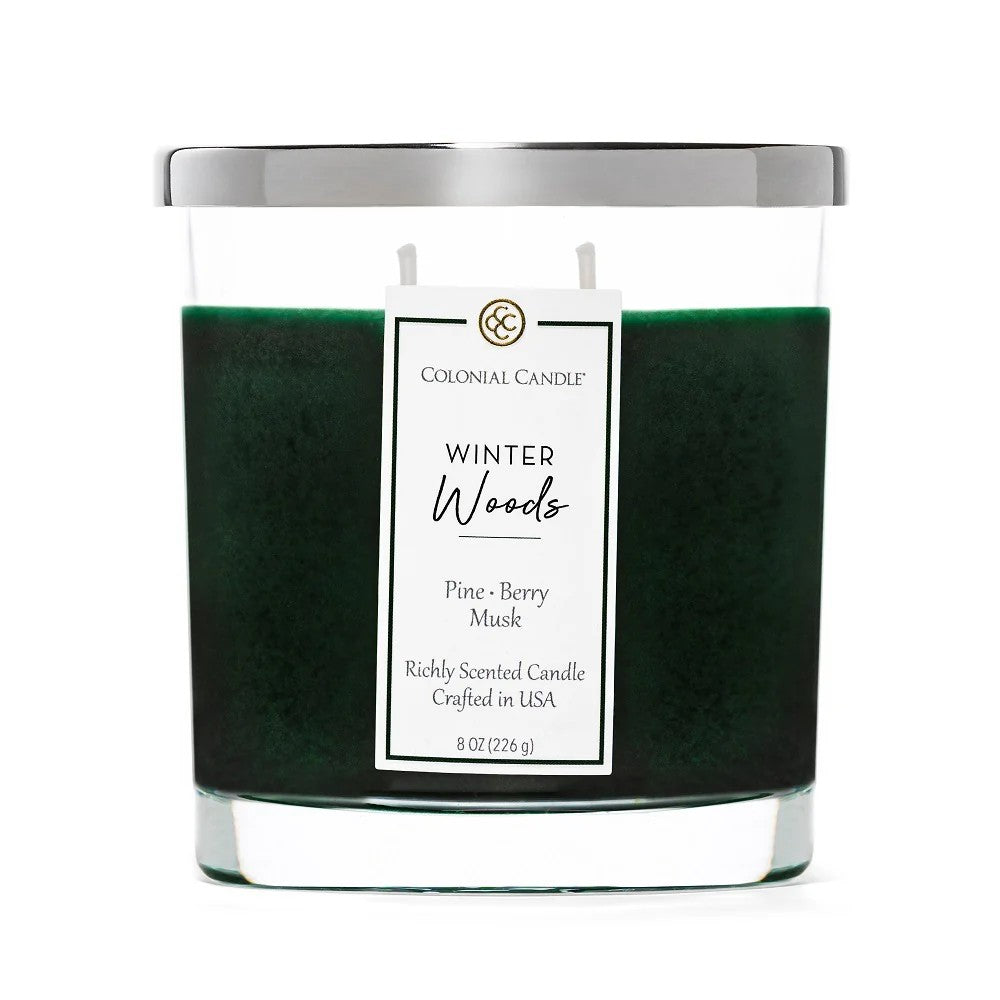 Winter Woods Classic Oval Candle, 8oz