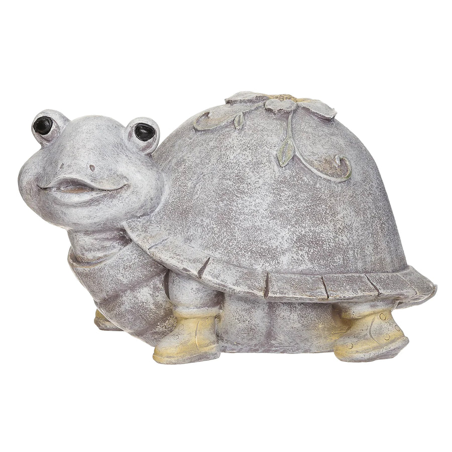 Pudgy Pals Turtle in Rain Boots Statue