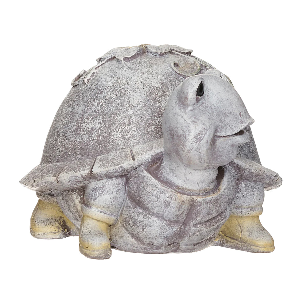 Pudgy Pals Turtle in Rain Boots Statue