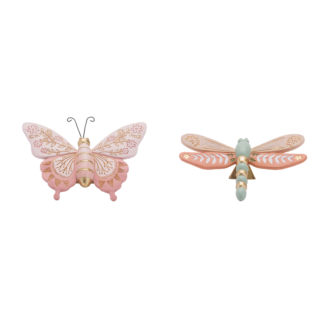 Pastel Butterfly/Dragonfly Figurine