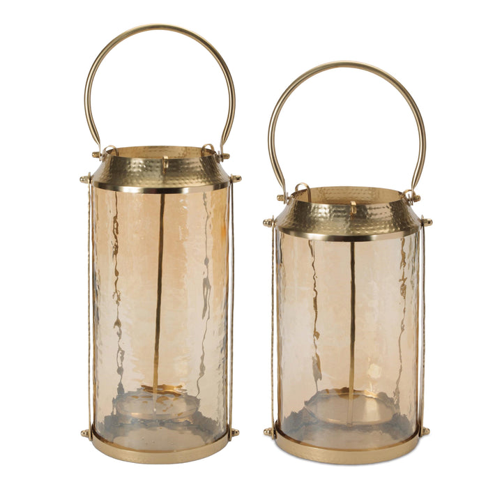 Gold Lantern with Handle