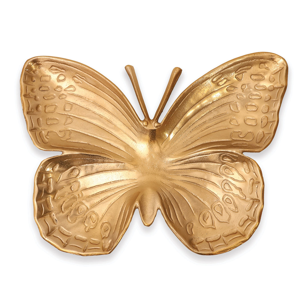 Gold Butterfly Plate