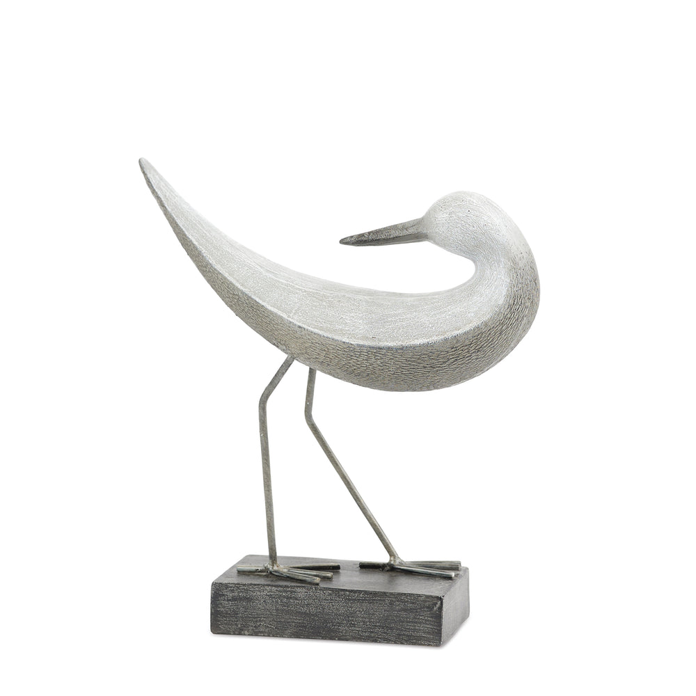 Modern Deco Coastal Bird 8.5 Inches