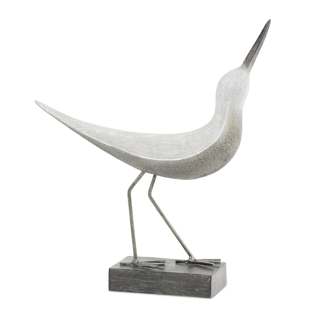 Modern Deco Coastal Bird 10 Inches