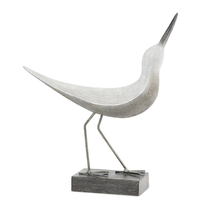 Modern Deco Coastal Bird 10 Inches