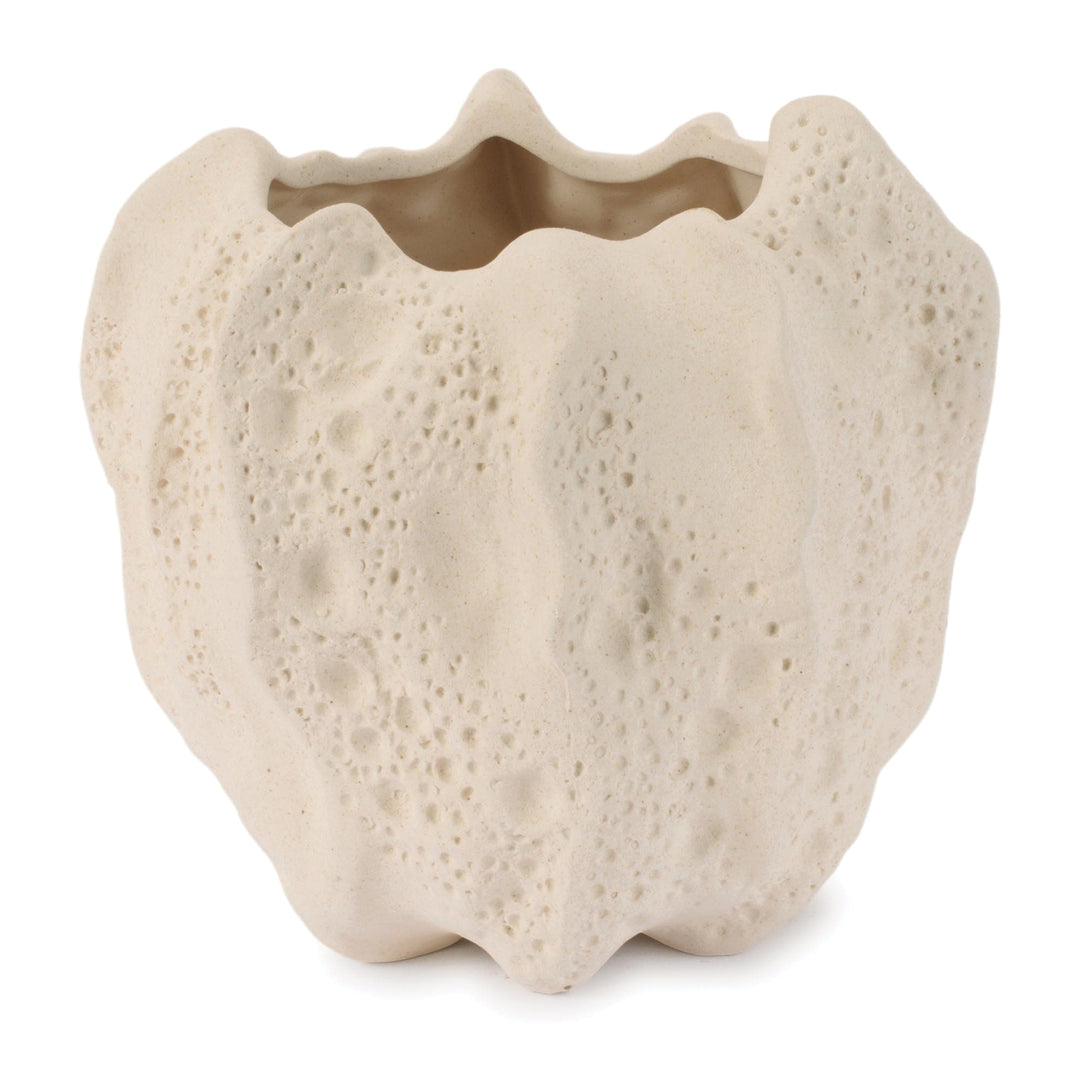 Coral Stoneware Vase