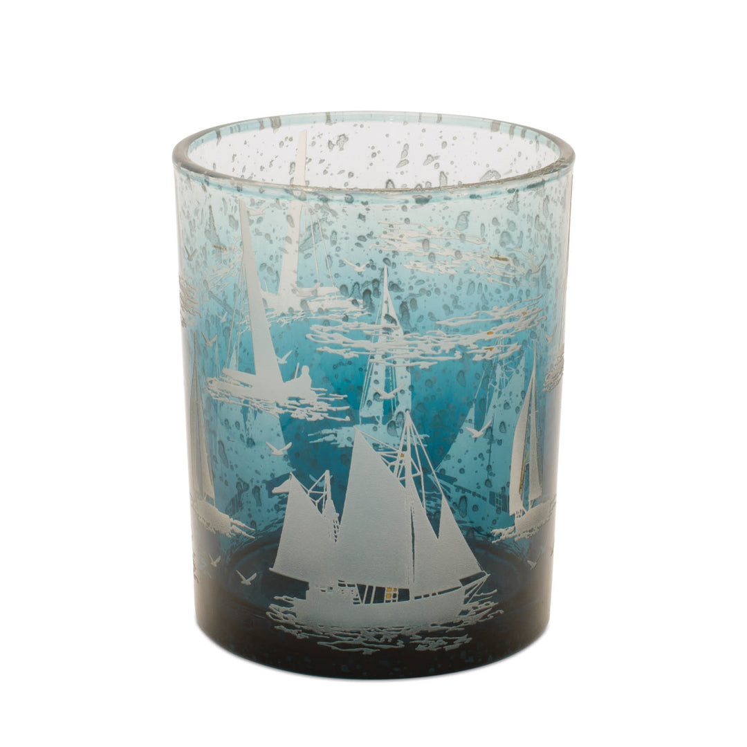 Sailboat Candle Holder 5 Inches