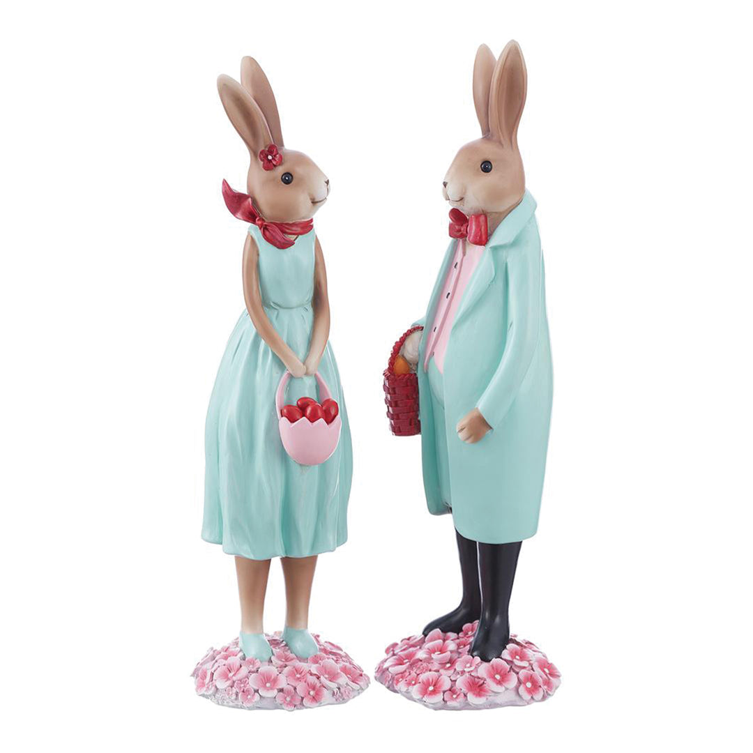 Springtime Bunny Figurine