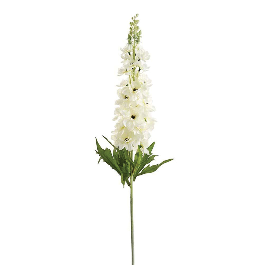 Artificial Delphinium Spray Collection Cream