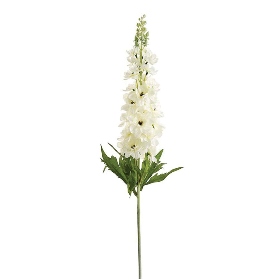 Artificial Delphinium Spray Collection Cream