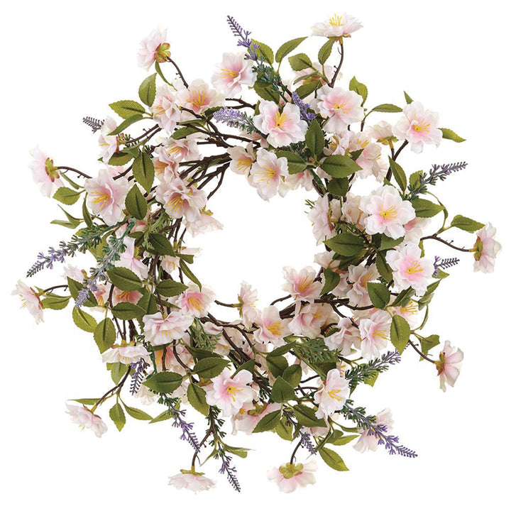 Cherry Blossom & Lavender Floral Collection Candle Ring