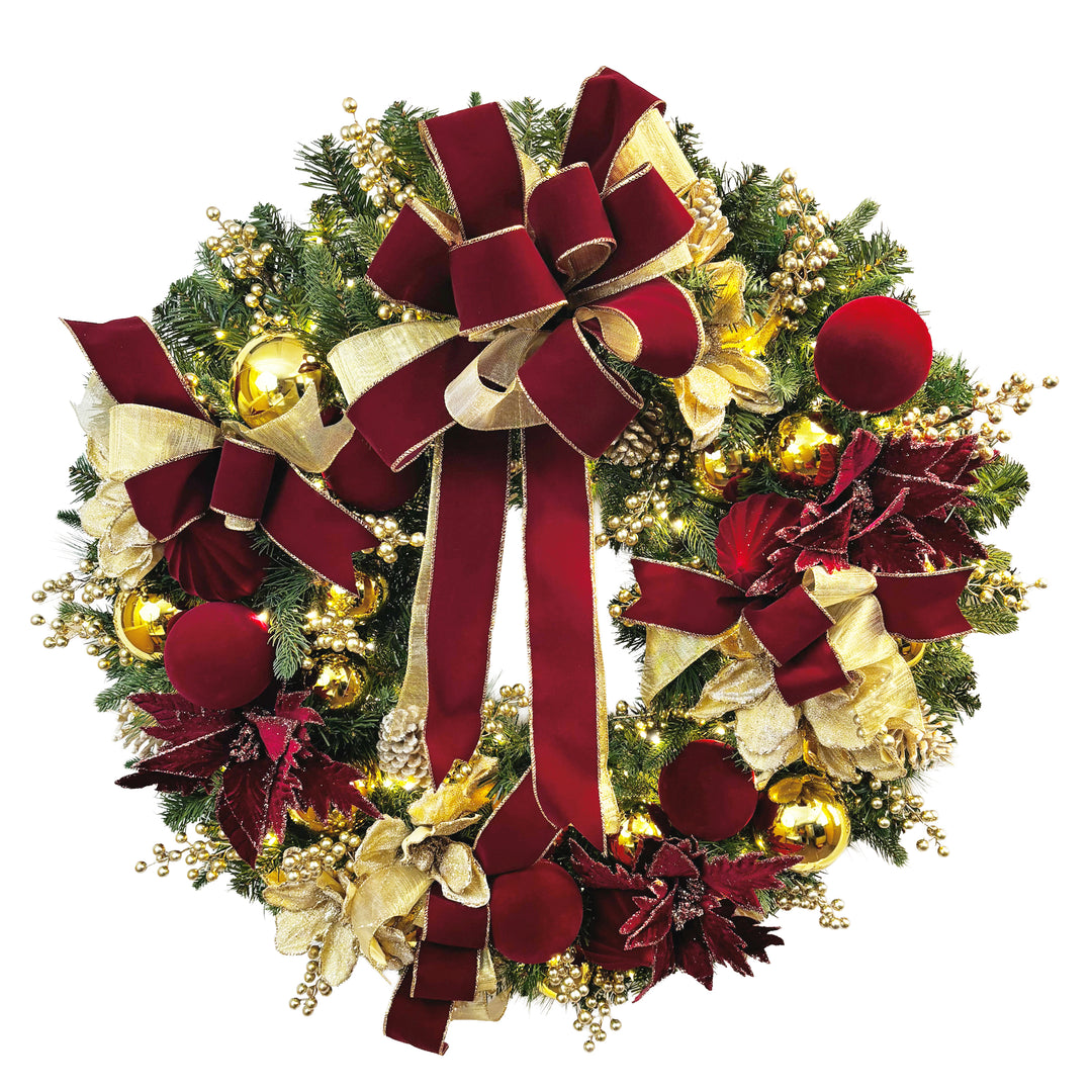 Gasper Burgundy & Gold Holiday Collection