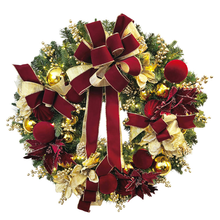 Gasper Burgundy & Gold Holiday Collection