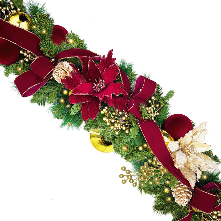 Gasper Burgundy & Gold Holiday Collection