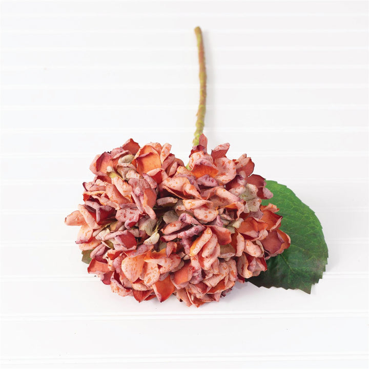 Artificial Soft Touch Hydrangea Spray