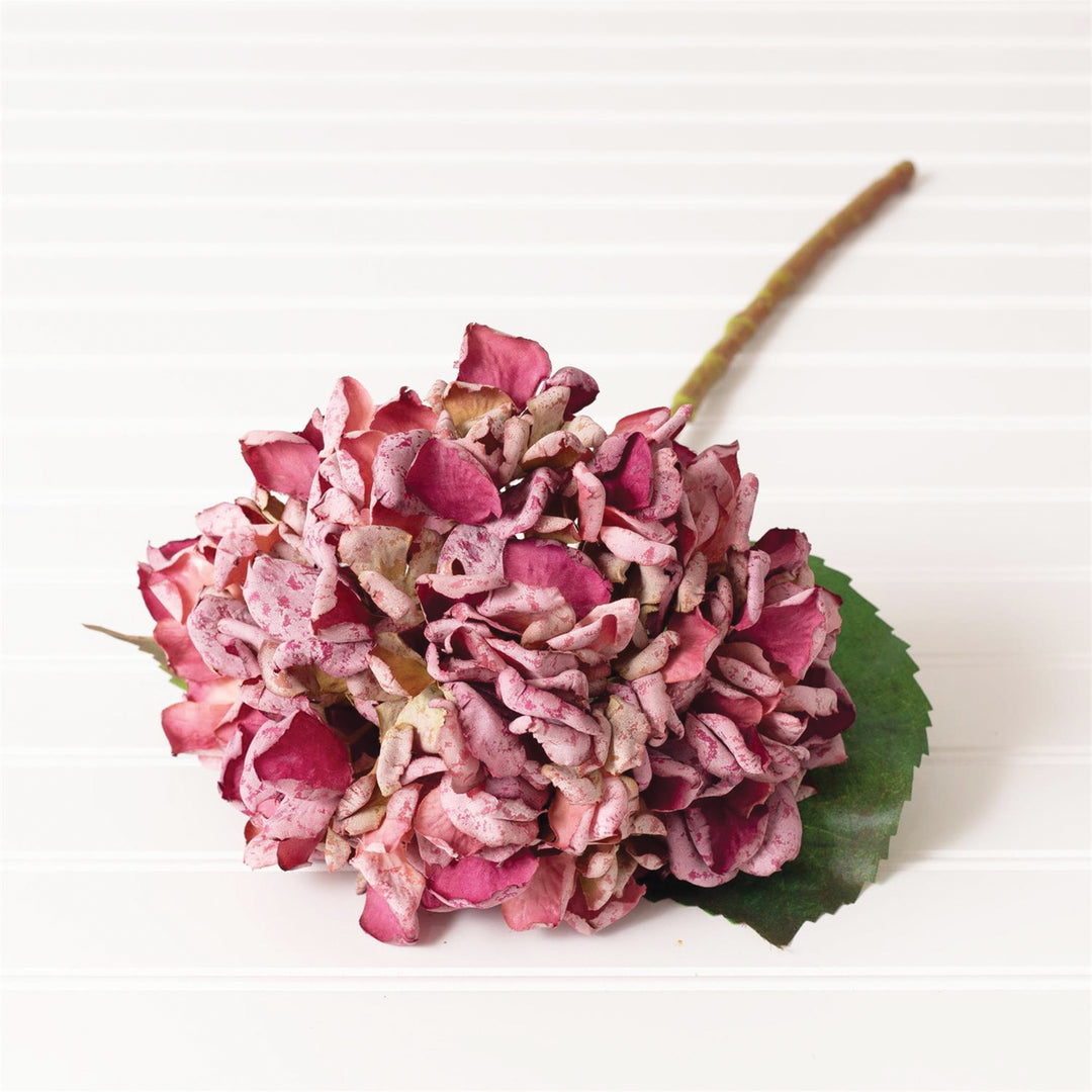 Artificial Soft Touch Hydrangea Spray