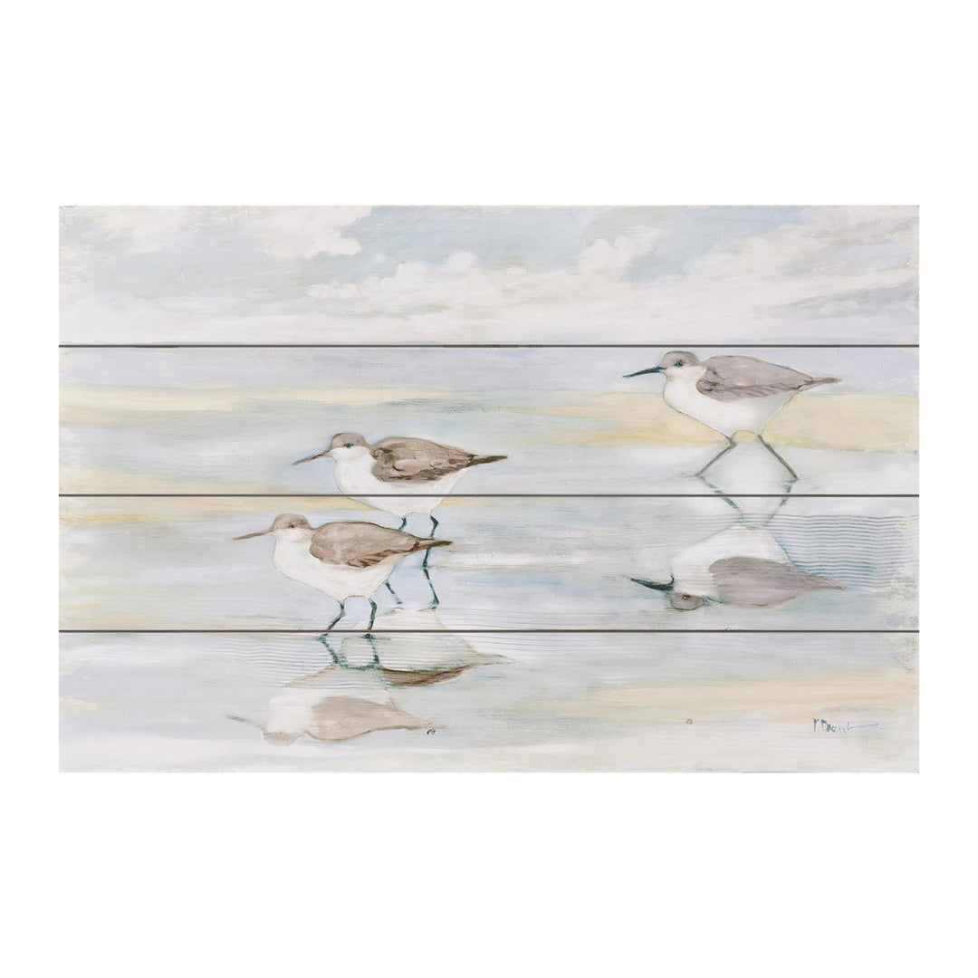Sand Piper Pallet Sign