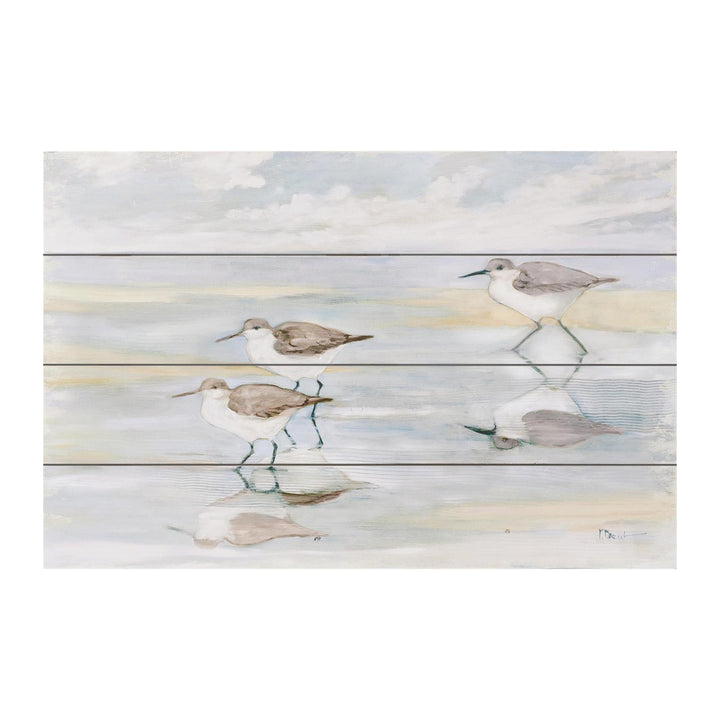 Sand Piper Pallet Sign