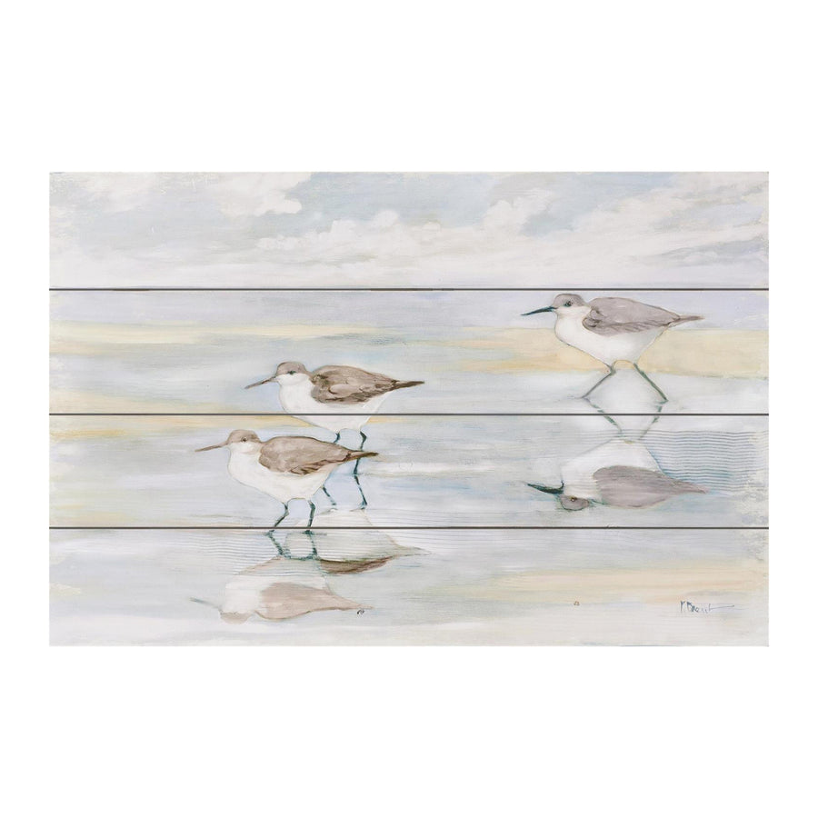 Sand Piper Pallet Sign