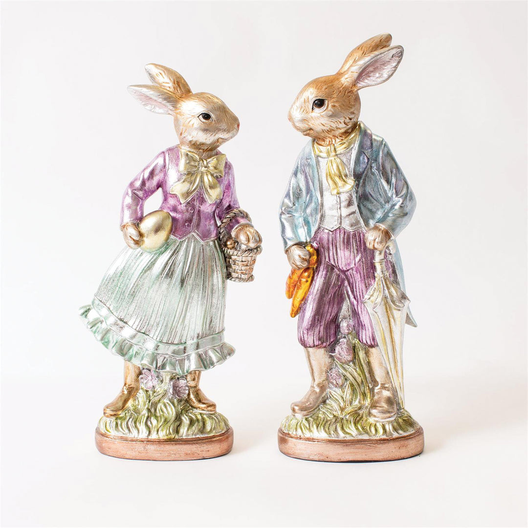 Vintage Foil Easter Rabbit