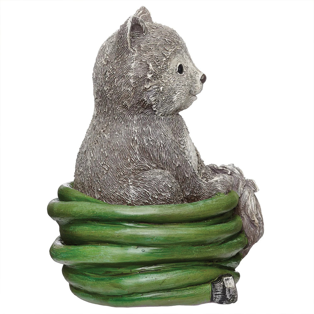 Pudgy Pals Fox on Hose Statue