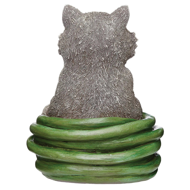 Pudgy Pals Fox on Hose Statue