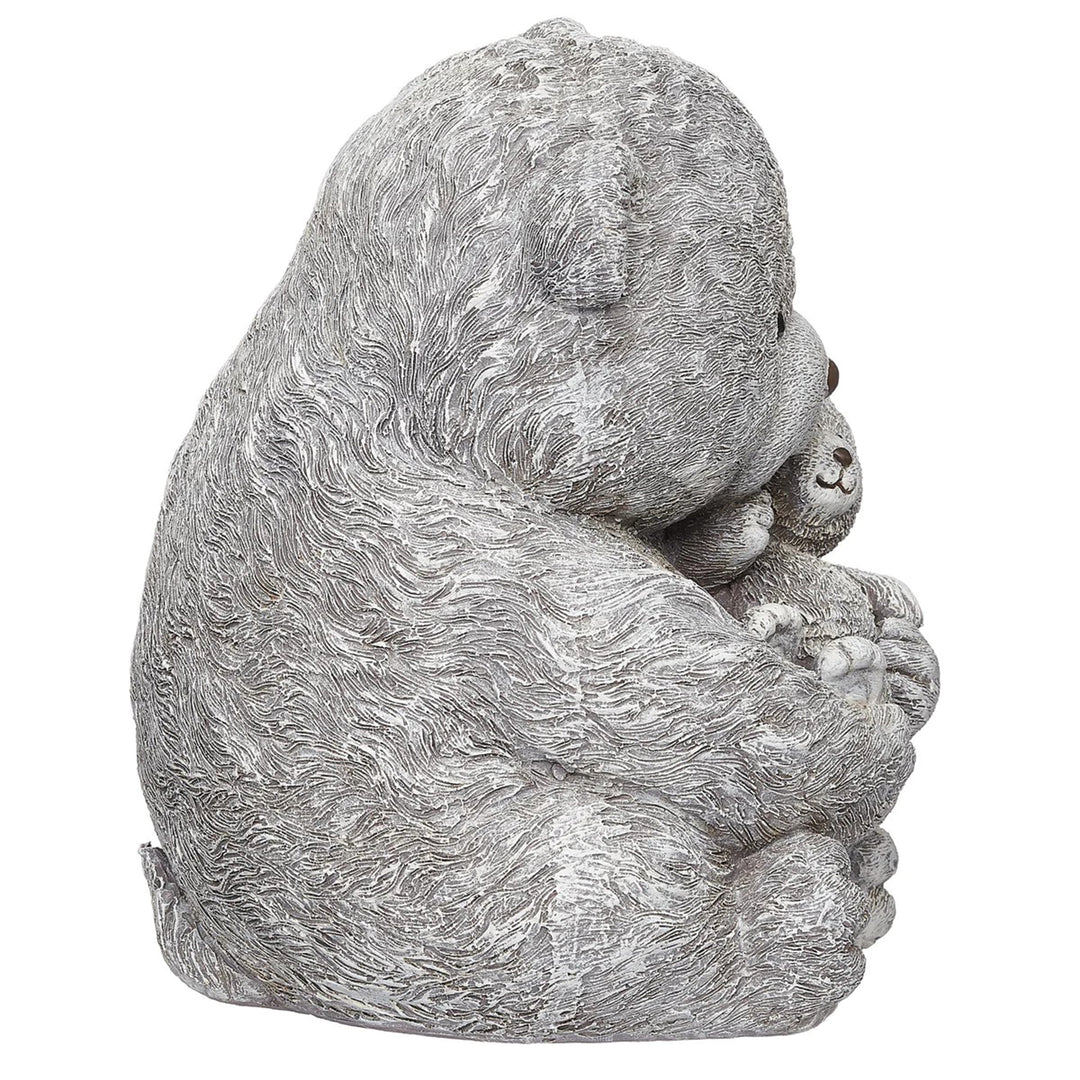 Pudgy Pals Mamma Bear with Baby Statue