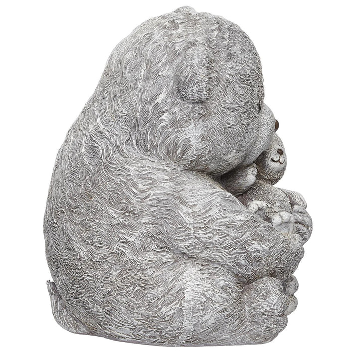 Pudgy Pals Mamma Bear with Baby Statue