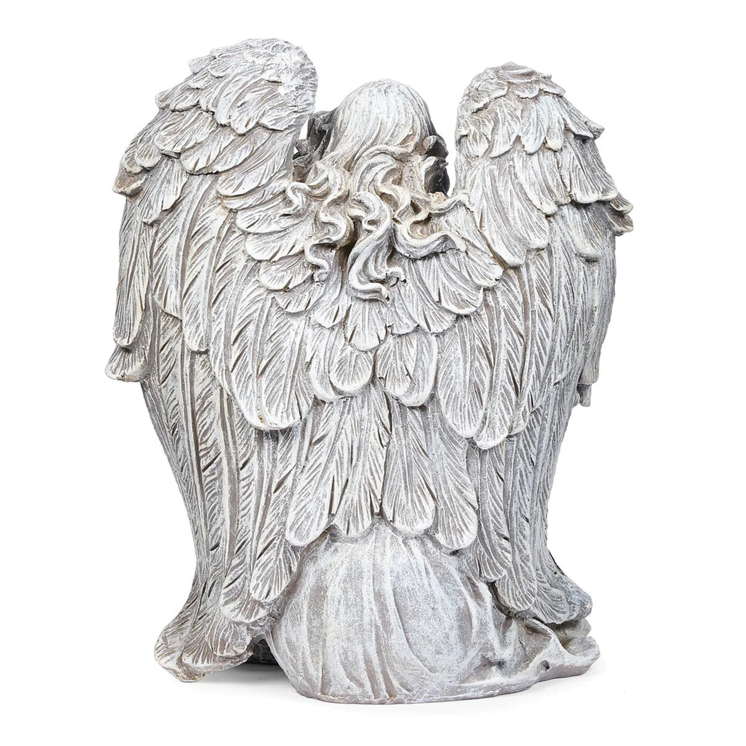 Angel with Cardinal Memorial Statue