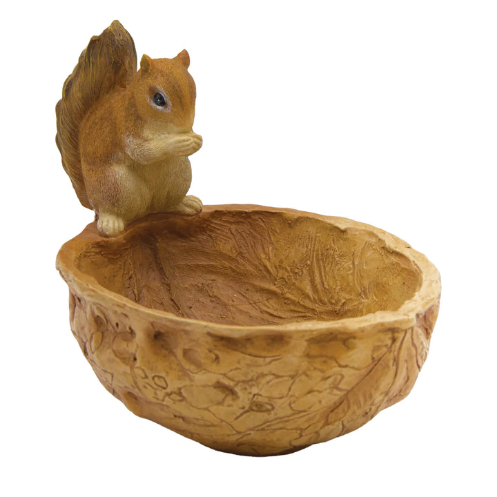 Squirrel Birdfeeder with Acorn