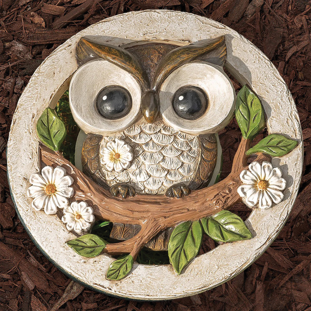 Whimsical Garden Animal Stepping Stones Wise Owl