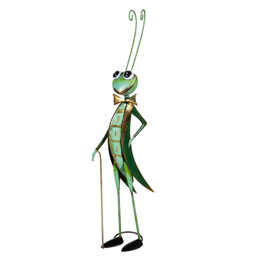 Joyful Cricket Garden Statue