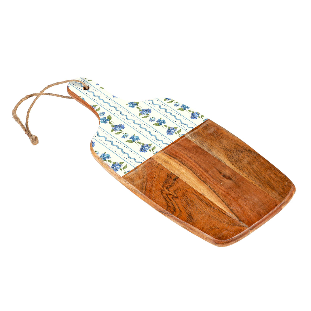 Blue Hydrangea Cutting Board