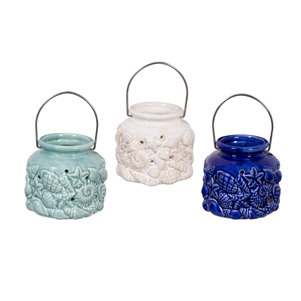 Ceramic Coastal Lantern
