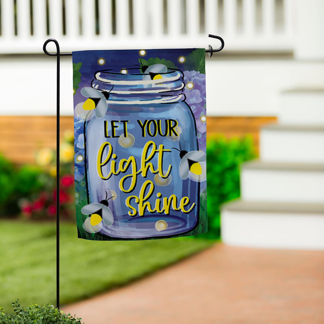 Let Your Light Shine Garden Flag