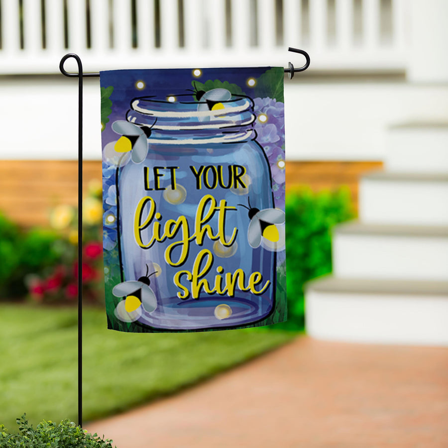 Let Your Light Shine Garden Flag