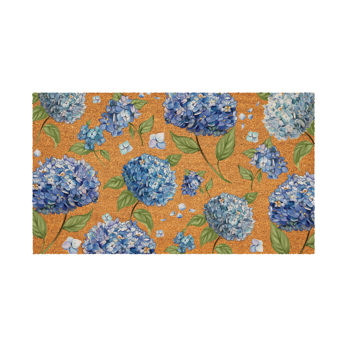 Hydrangea Haven Coir Doormat