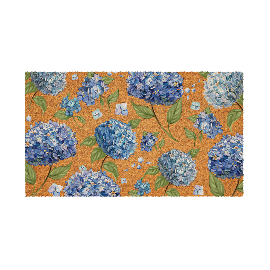 Hydrangea Haven Coir Doormat