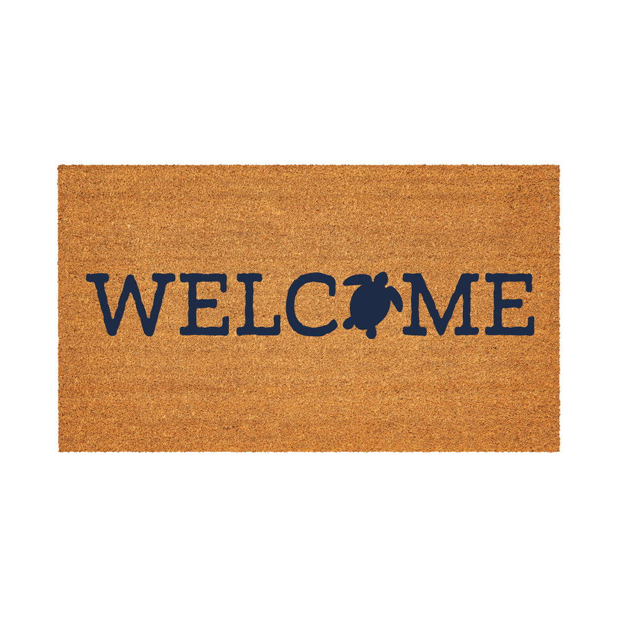 Coastal Coir Welcome Turtle Doormat