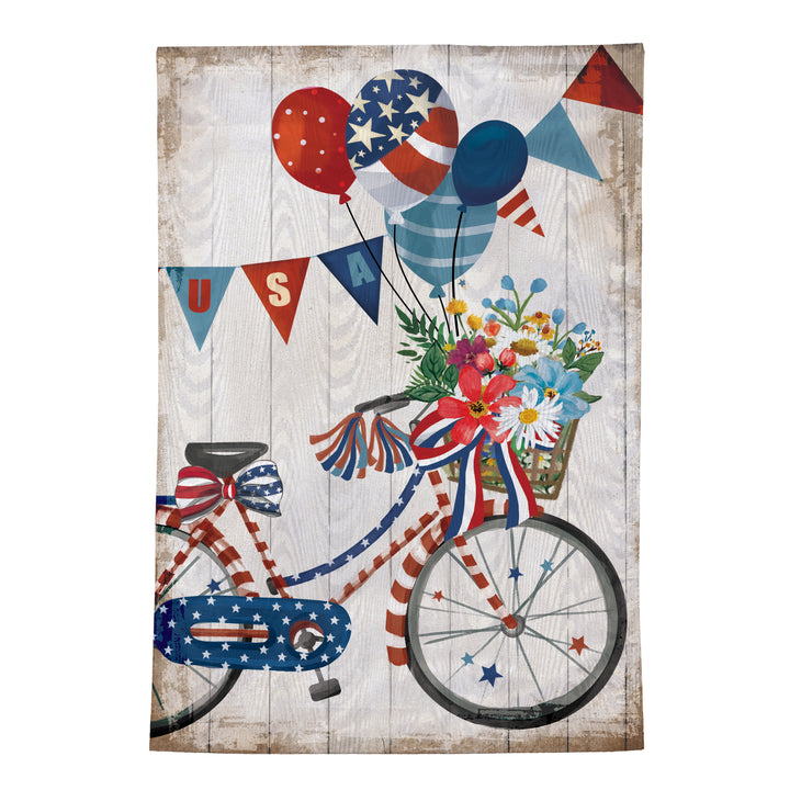 American Classic Bicycle Garden Flag