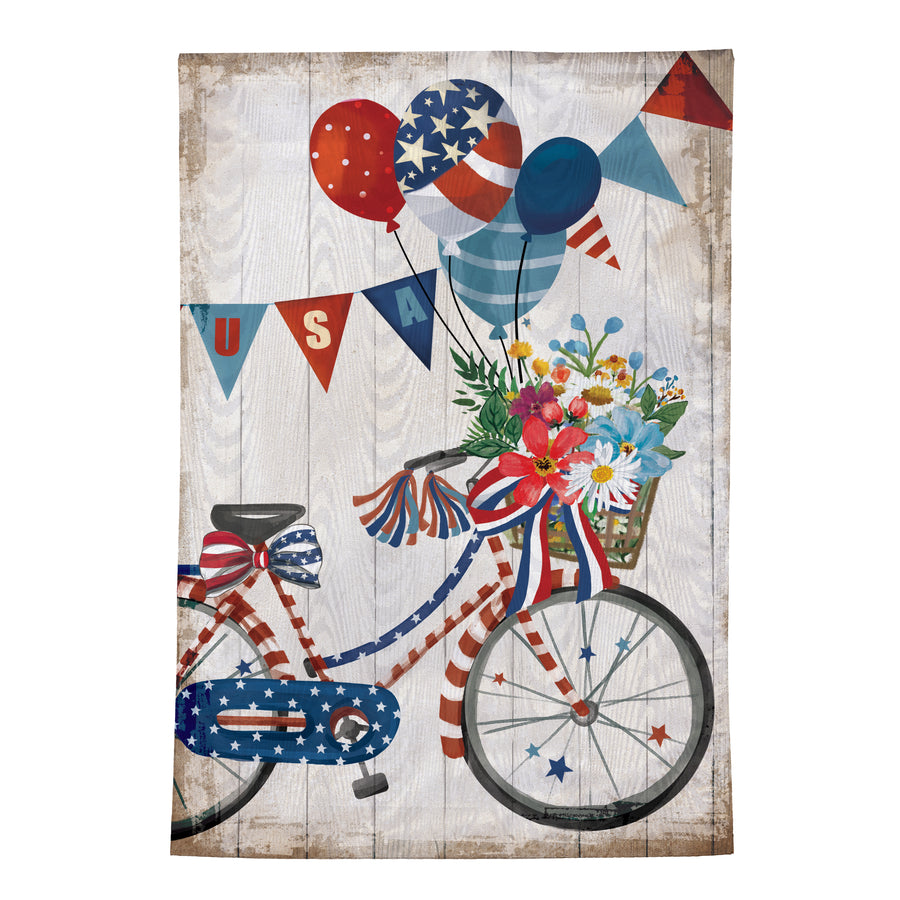 American Classic Bicycle Garden Flag