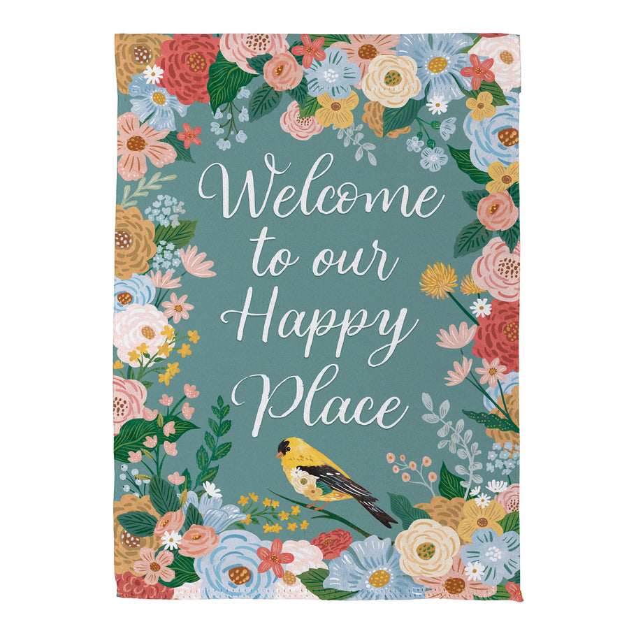 What She Shed Sentimental Suede Garden Flag