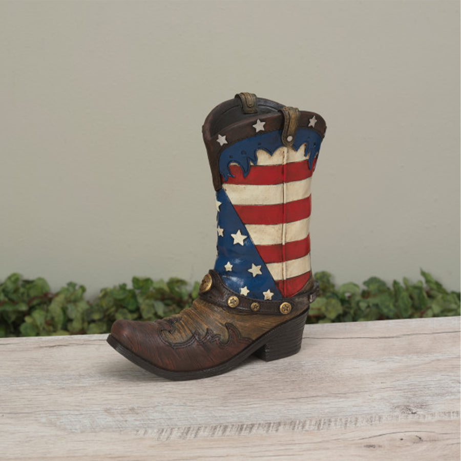 Americana Cowboy Boot Planter