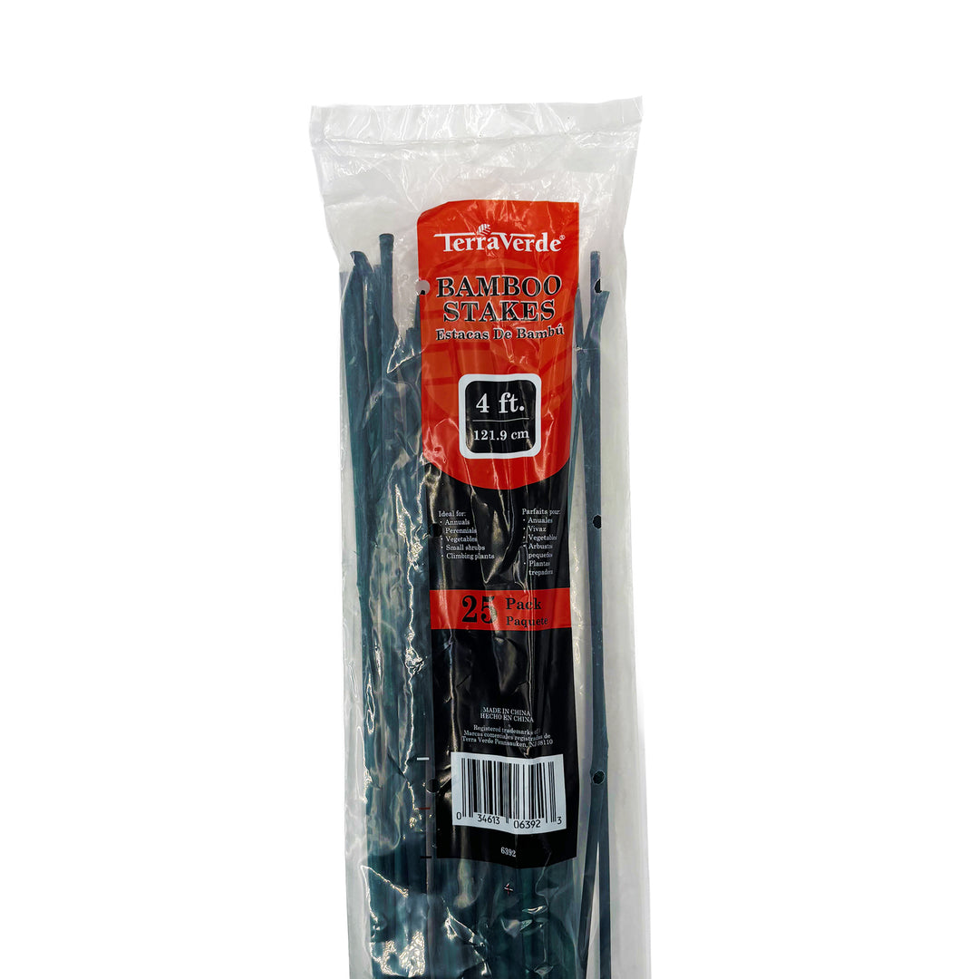 Bamboo Stakes 4-6mm Diameter 25 Pack