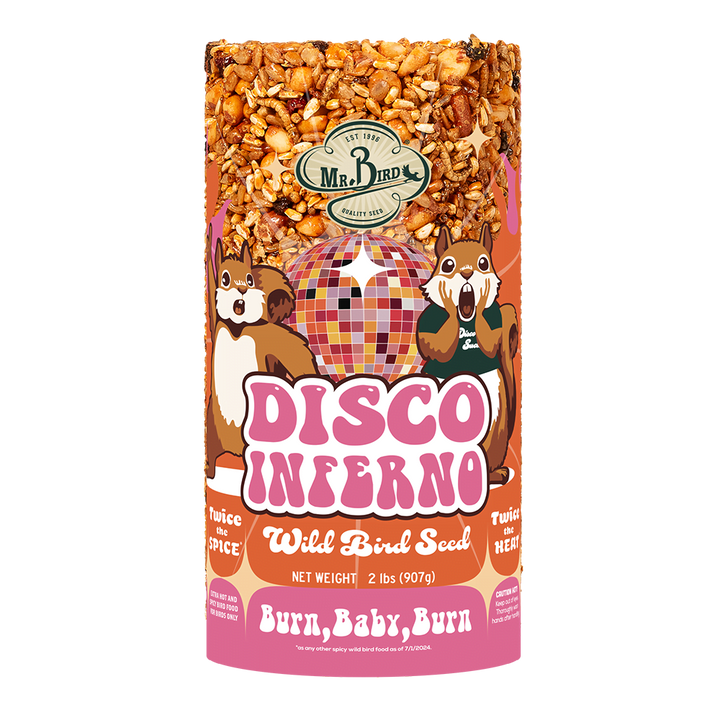 Mr. Bird Birdseed Cylinder Disco Inferno