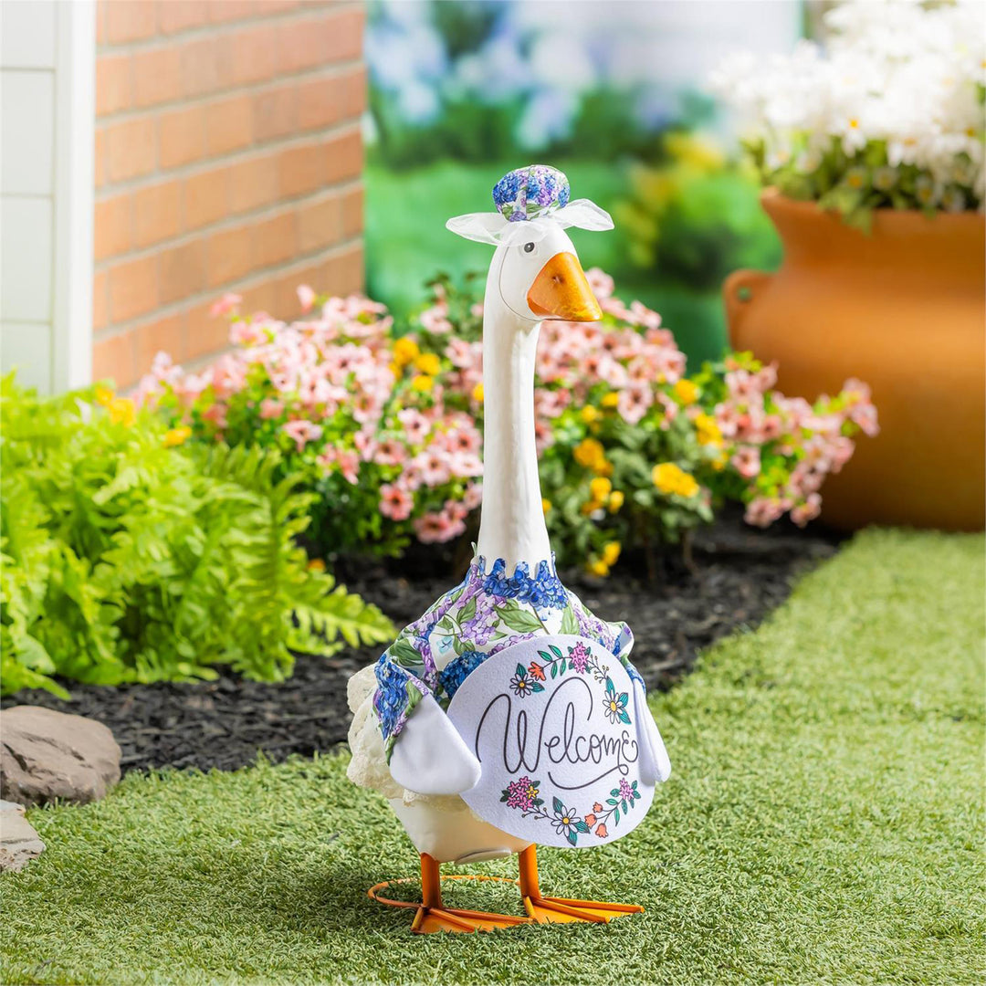 Porch Goose Outfit, Hydrangea Happiness