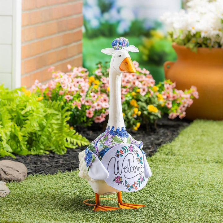 Porch Goose Outfit, Hydrangea Happiness